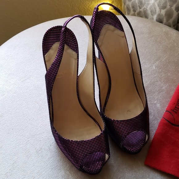 Christian Louboutin Prive 120 slingback - Picture 10 of 10